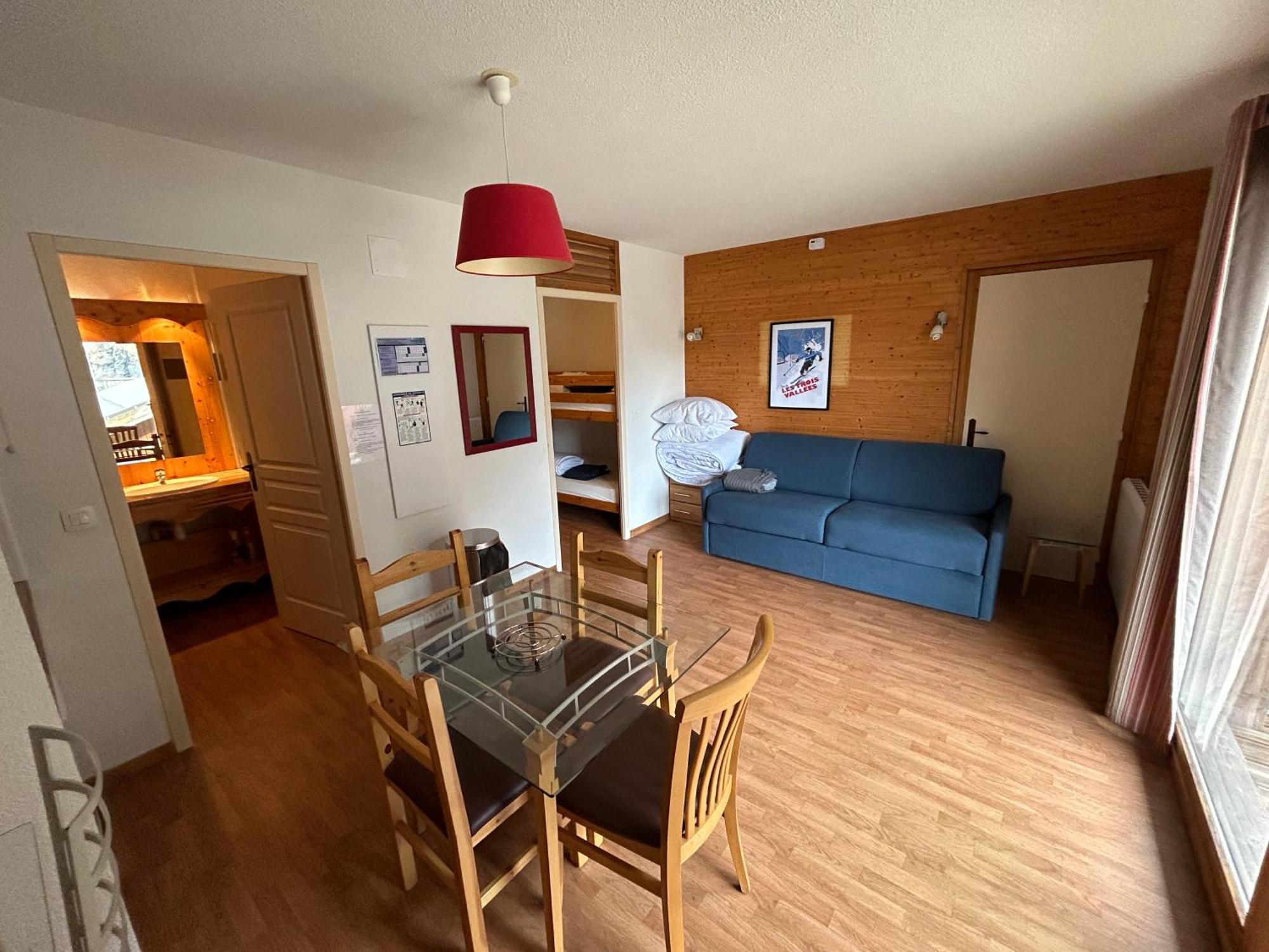Studio Orelle 3 Vallees - Spa & Piscine - Apt 004 المظهر الخارجي الصورة